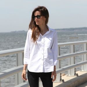 Tradlands 101 The Elms White Shirt Size XS Blouse